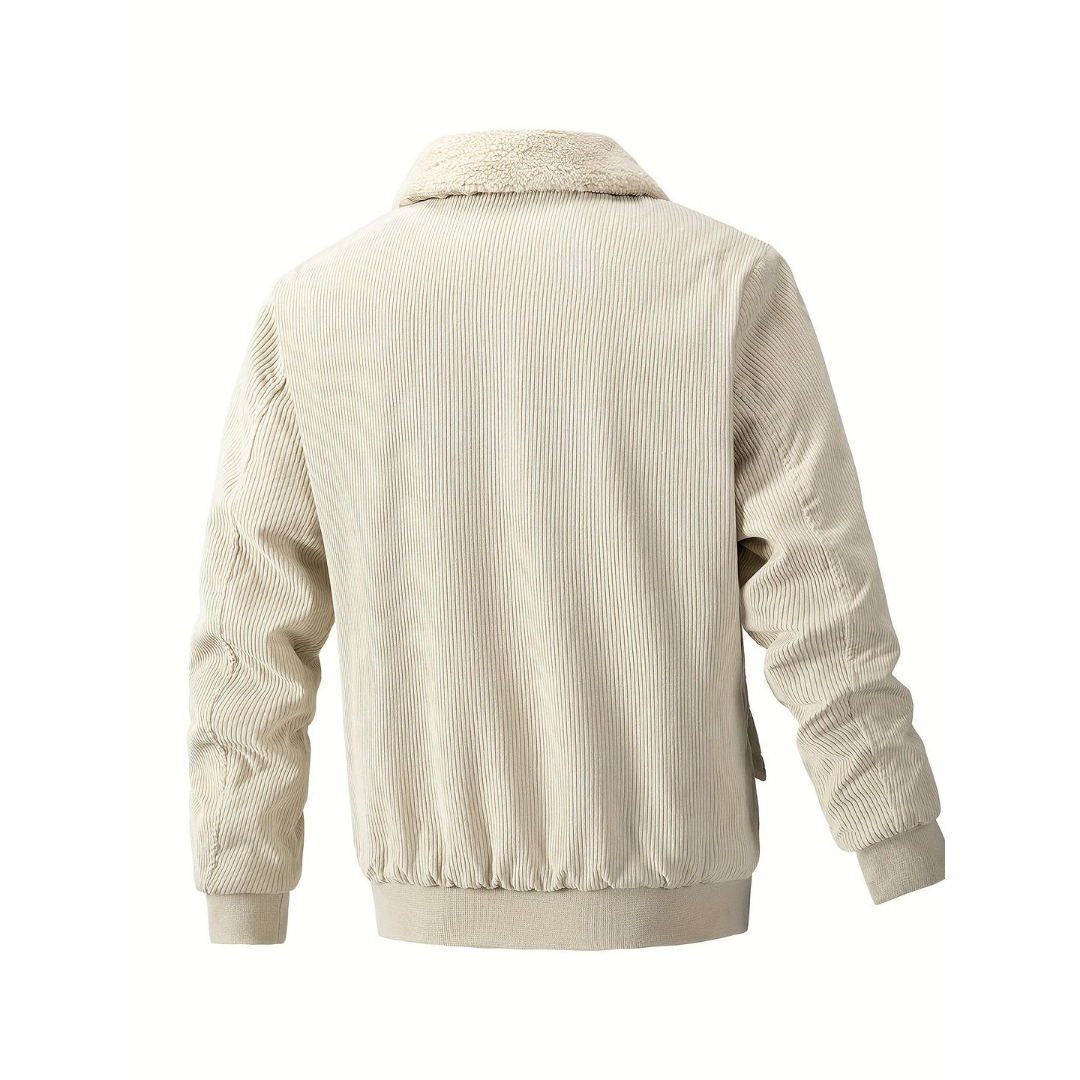 Raleigh® | Corduroy Jacket With A Soft Collar For Men