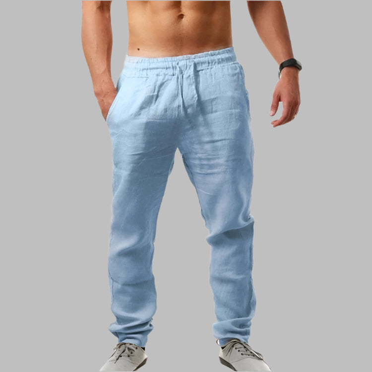 Ezra® | Linen Trousers For Men