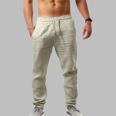 Ezra® | Linen Trousers For Men