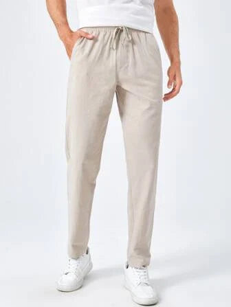Zacary® | Basics Plain Cotton Trousers For Men
