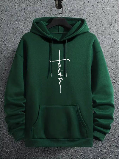 Casey® | Stylish hoodie with Faith print
