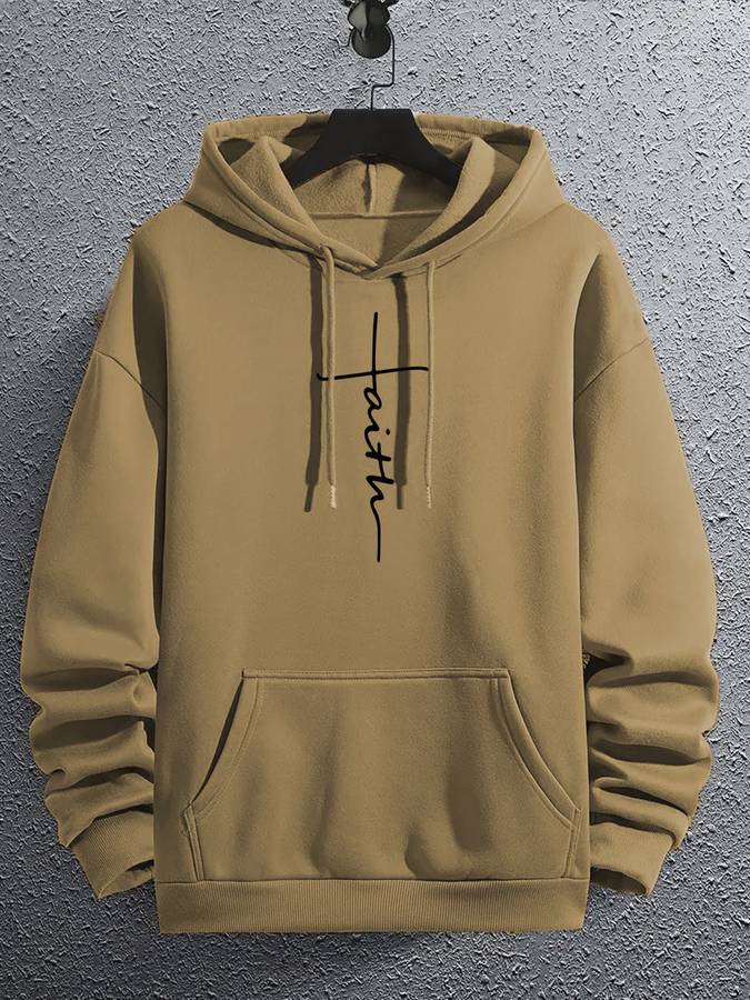 Casey® | Stylish hoodie with Faith print