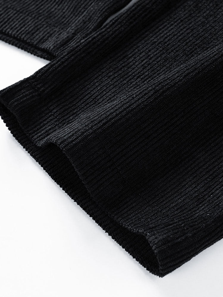 Lamberto® | Straight Leg Corduroy Pants