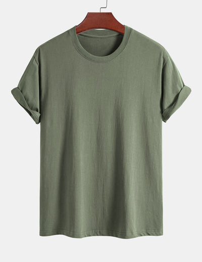 Adonia® | 5 Pieces Basic Regular Fit Cotton T-Shirts