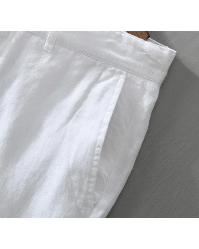 Keith | Lisbo Linen Shorts