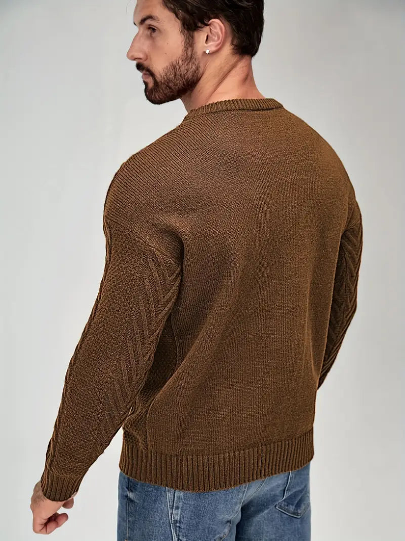 Richard® | Rib Knit Sweater For Men
