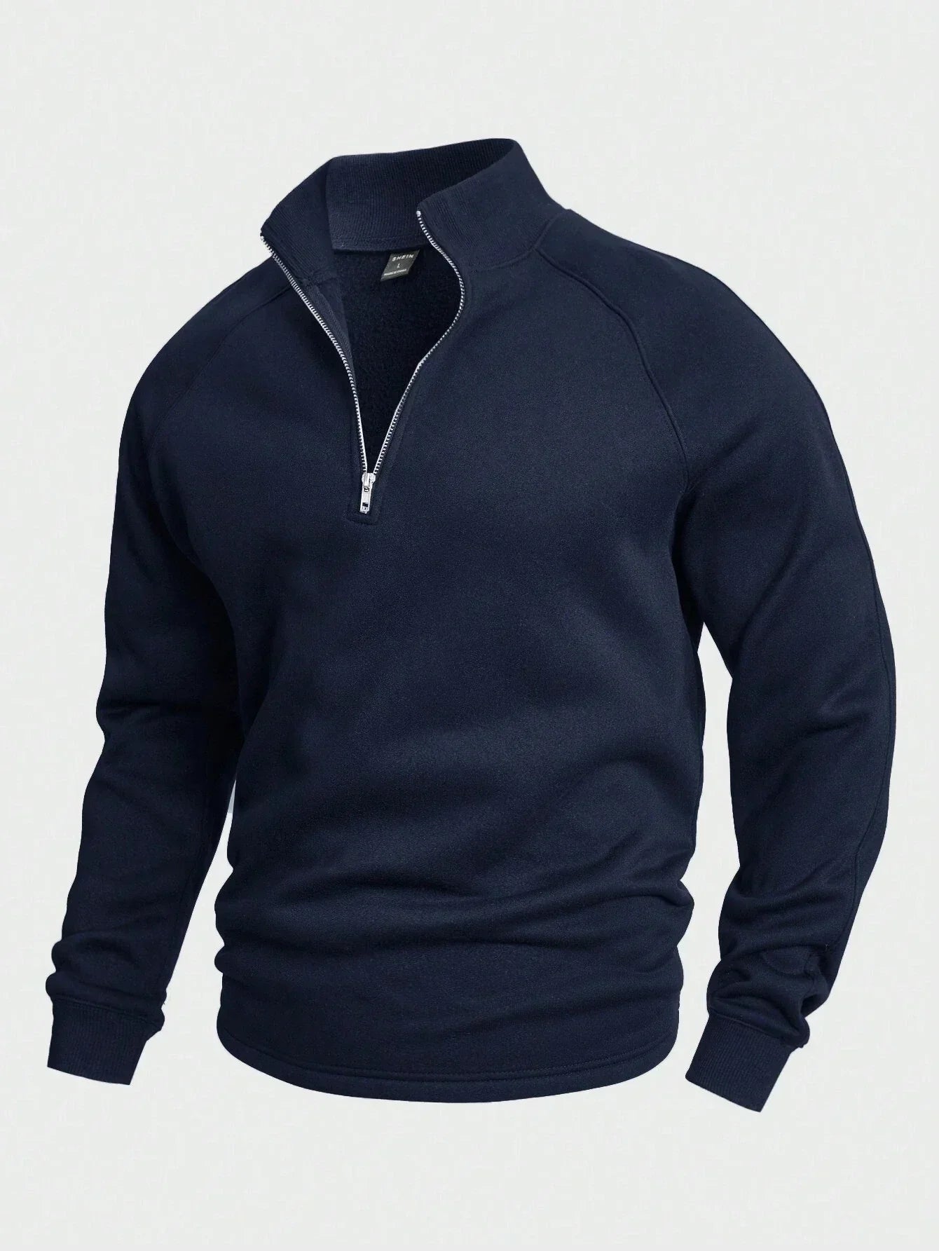 Asher® | Classic half-zip sweater