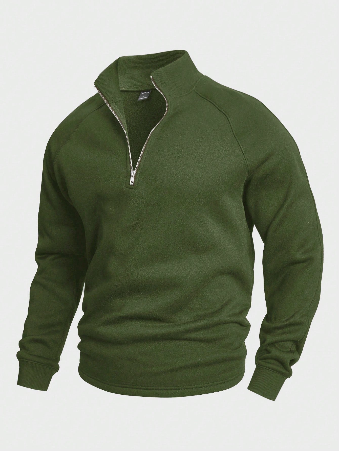 Asher® | Classic half-zip sweater