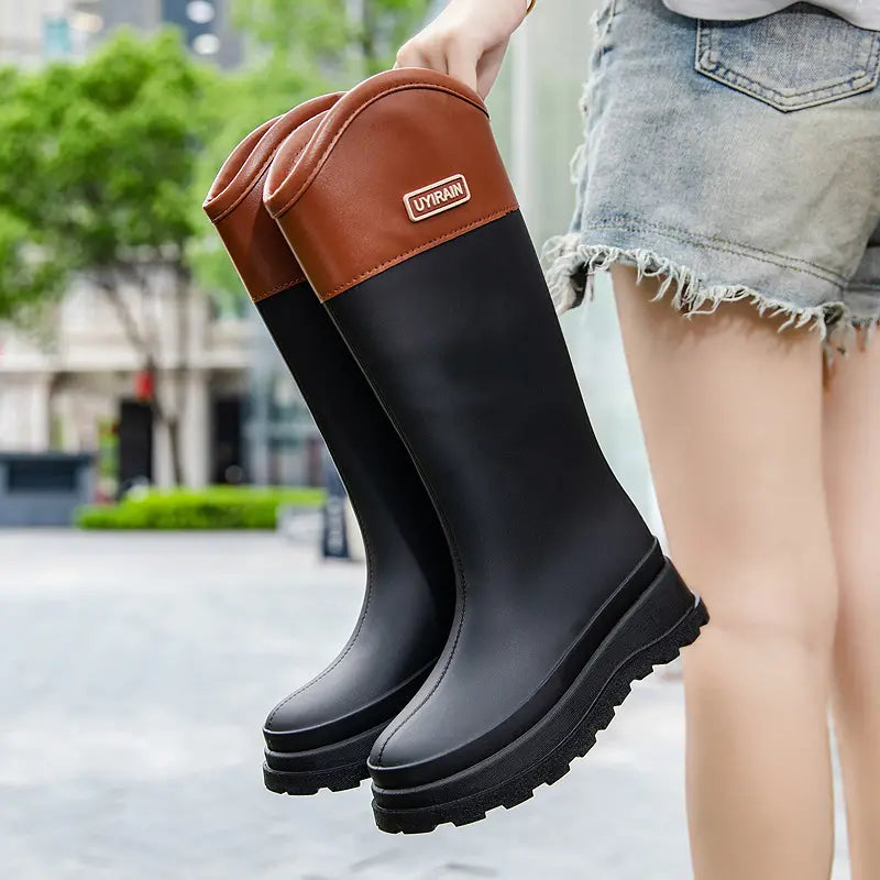 Zeke® | High Stylish Ladies Rain Boots