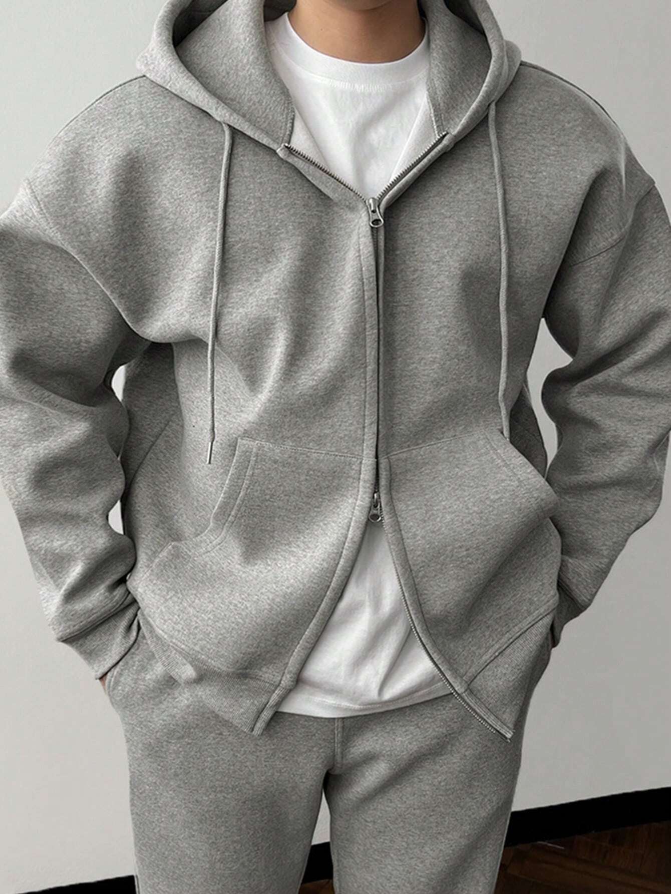 Finnian® | Plain Hoodie And Pants Set For Men