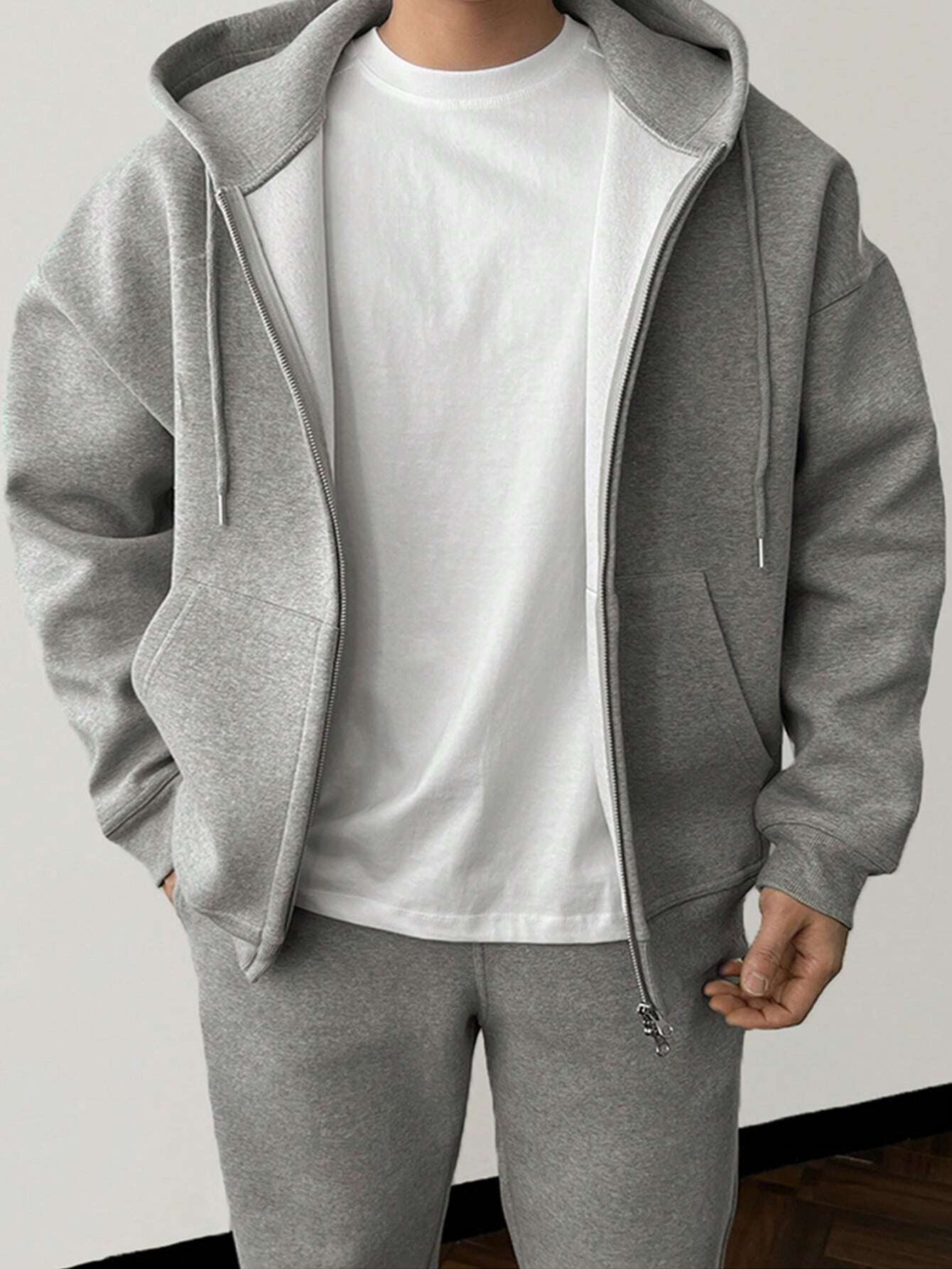 Finnian® | Plain Hoodie And Pants Set For Men