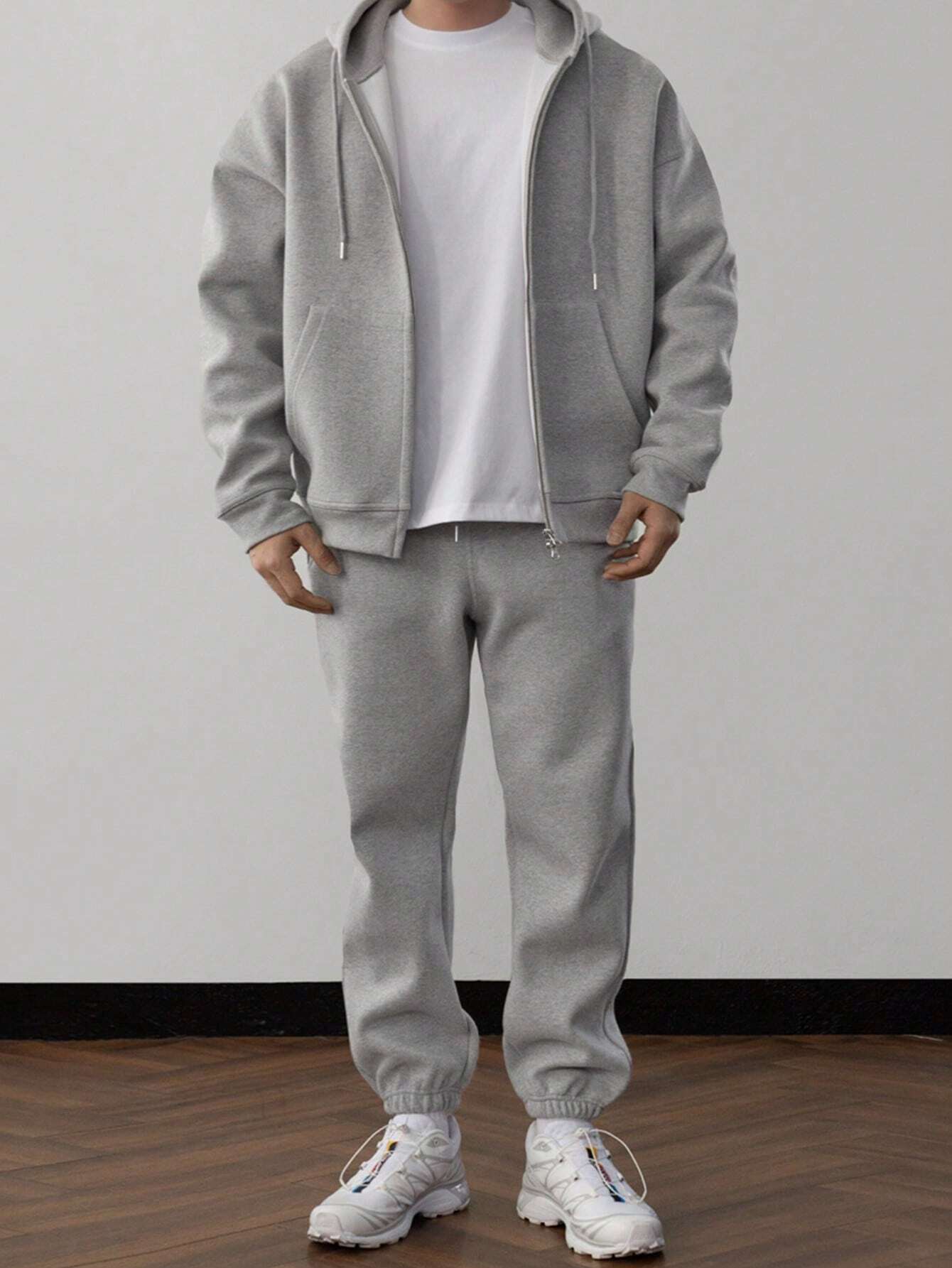 Finnian® | Plain Hoodie And Pants Set For Men