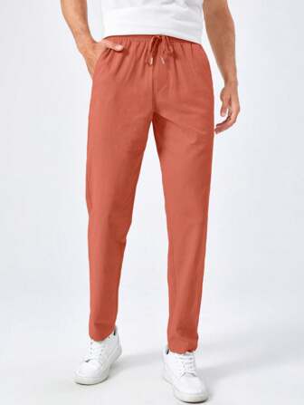 Zacary® | Basics Plain Cotton Trousers For Men