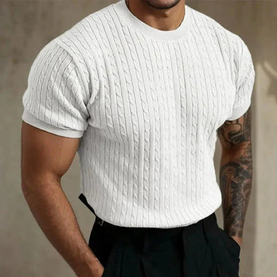 Kallan® | Quilted Knitted T-Shirt