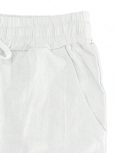 Justin | LIGHTWEIGHT LINEN PANTS WITH DRAWSTRING