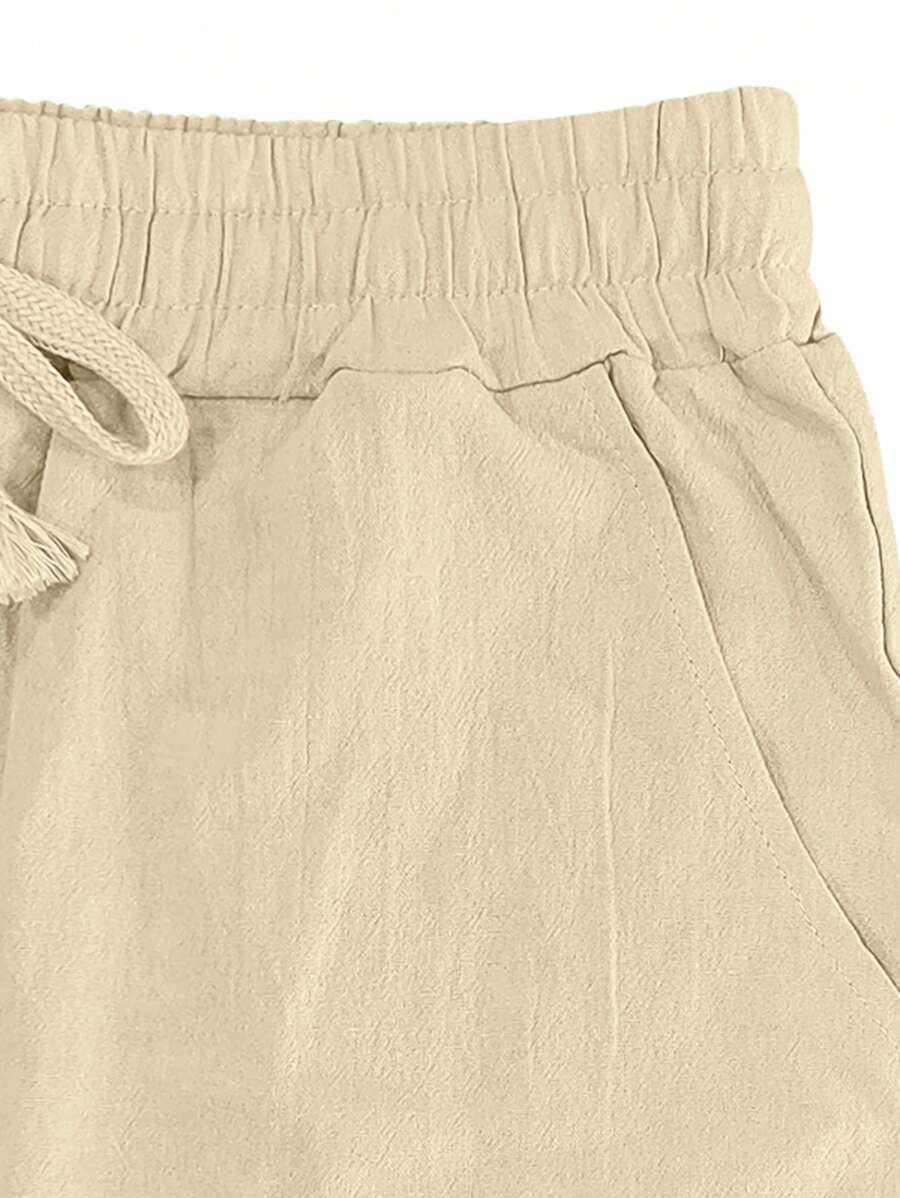 Justin | LIGHTWEIGHT LINEN PANTS WITH DRAWSTRING