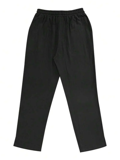 Justin | LIGHTWEIGHT LINEN PANTS WITH DRAWSTRING