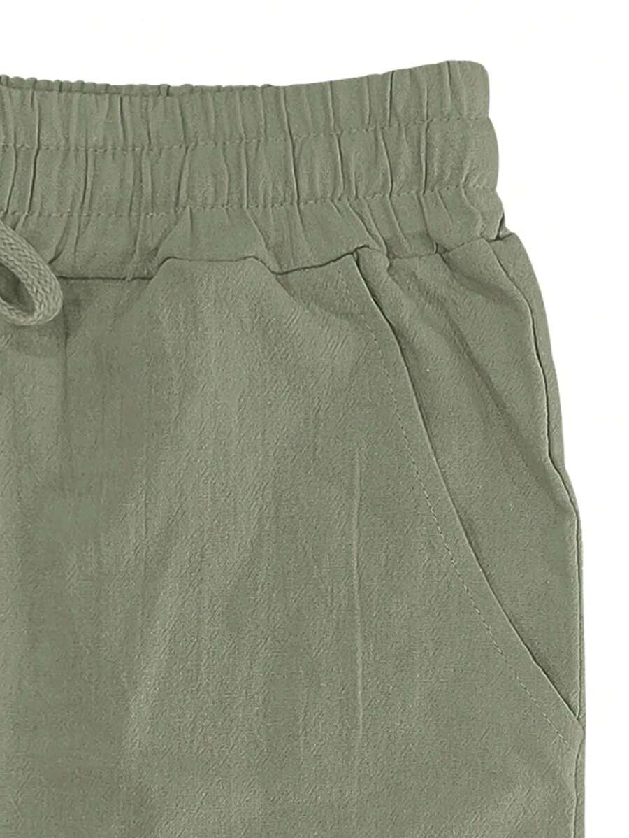 Justin | LIGHTWEIGHT LINEN PANTS WITH DRAWSTRING