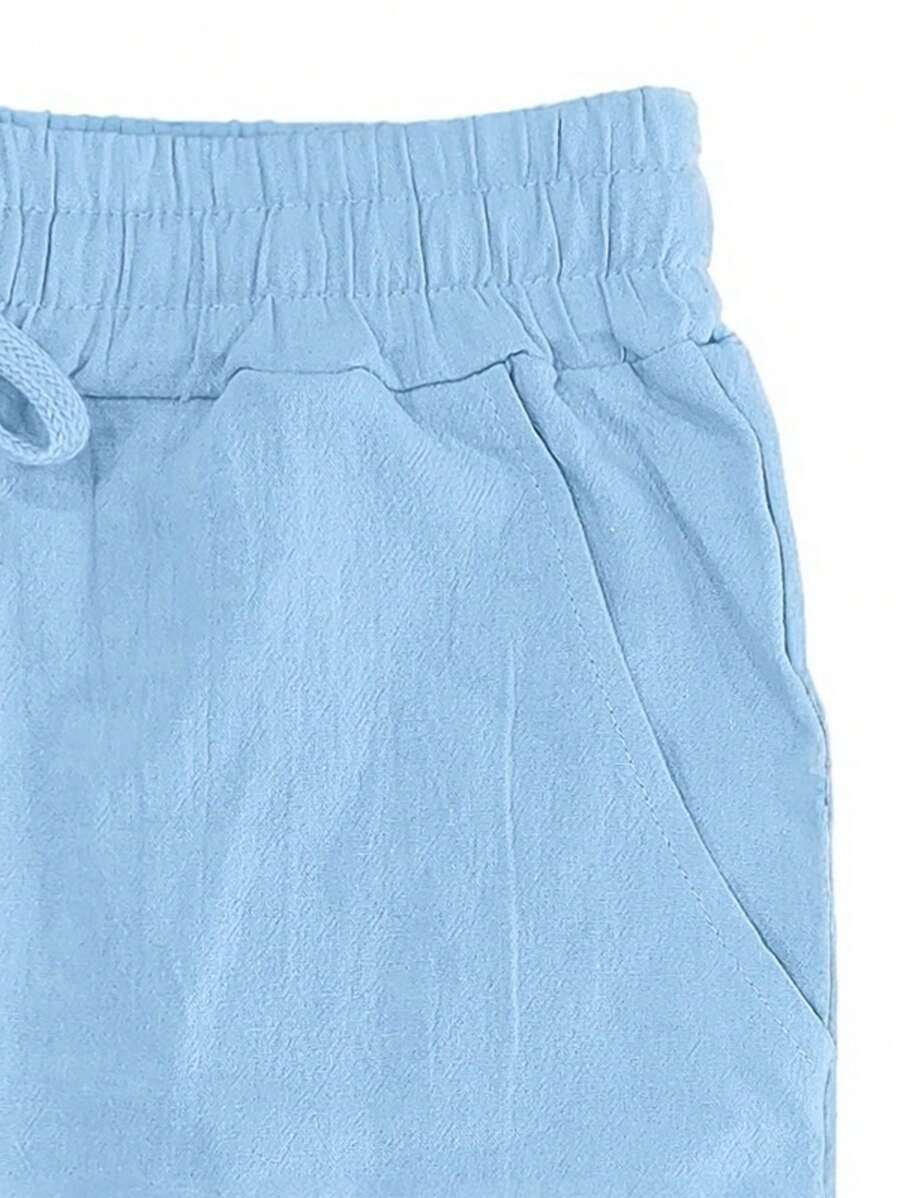 Justin | LIGHTWEIGHT LINEN PANTS WITH DRAWSTRING