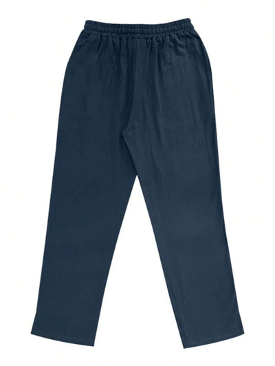 Justin | LIGHTWEIGHT LINEN PANTS WITH DRAWSTRING