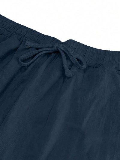 Justin | LIGHTWEIGHT LINEN PANTS WITH DRAWSTRING