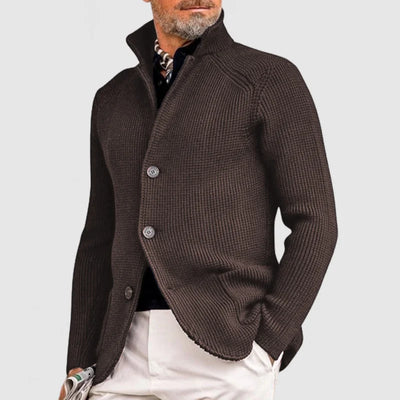 Dardo | Classic button-front cardigan for men