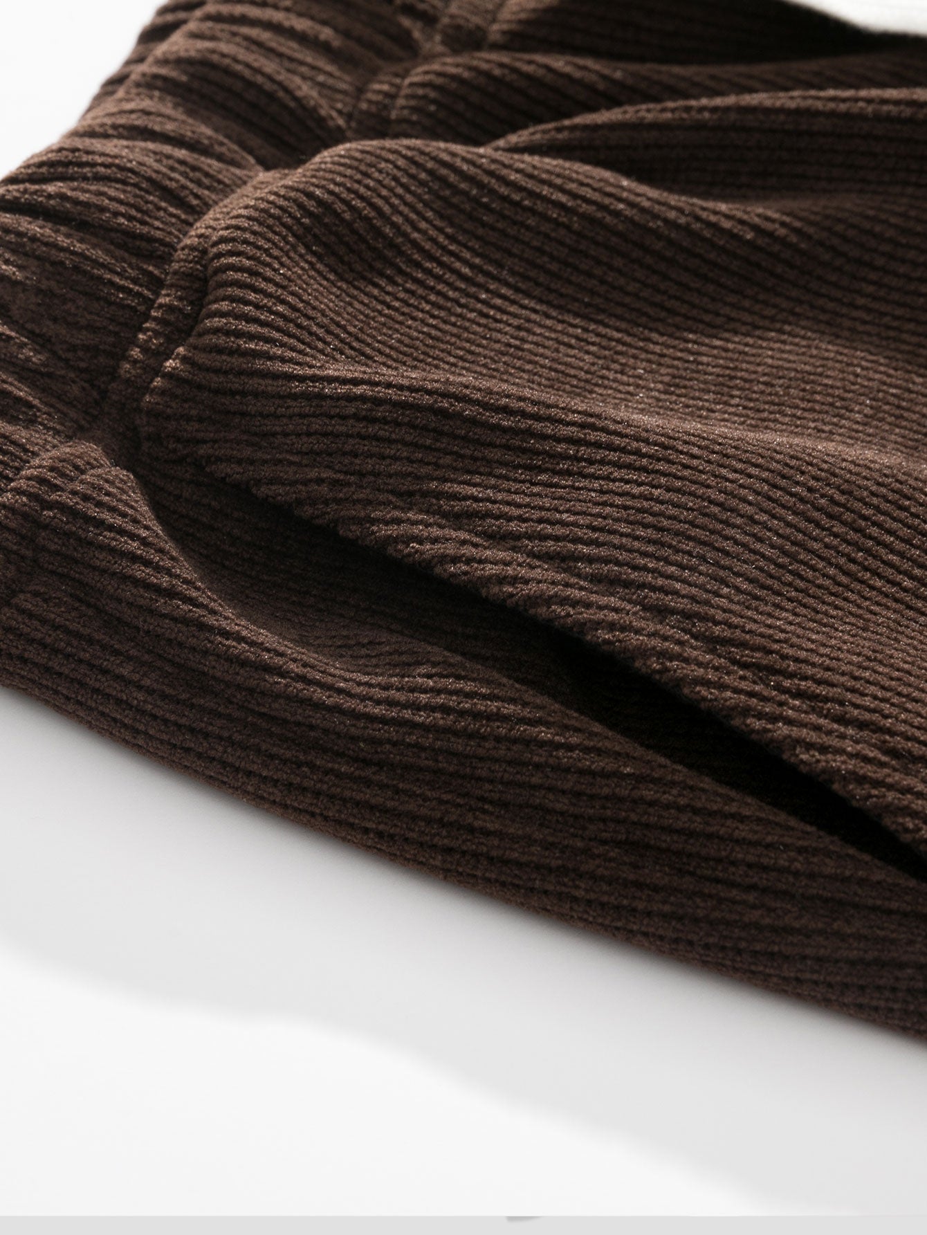 Jacinto® | Checkerboard Dissolving Bear Drop Shoulder Oversize T-Shirt & Straight Leg Corduroy Pants