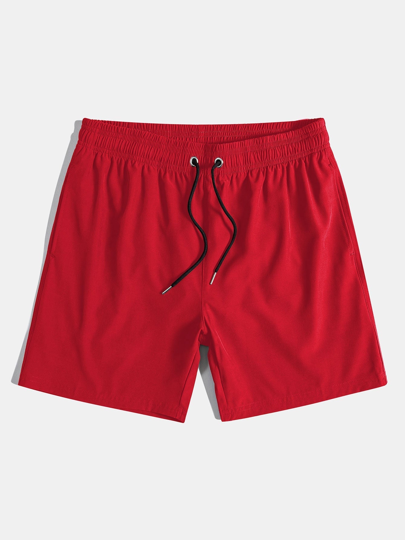 Leonardo® | Color Block Geometry Print Button Up Shirt & Swim Shorts