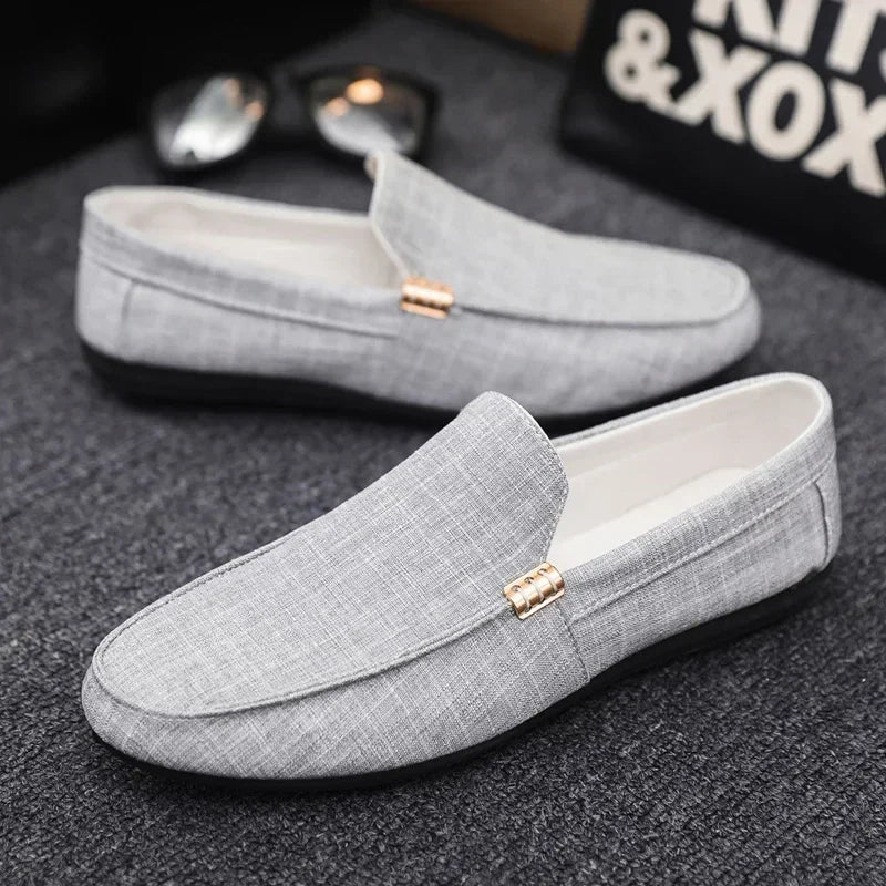 Atiyeh® | Krom Canvas Loafers