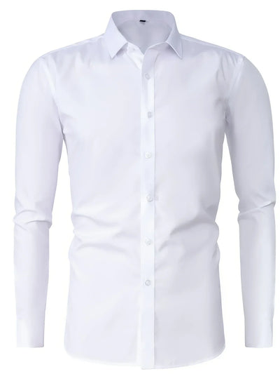 Omar | Elegant long-sleeved button-down shirt