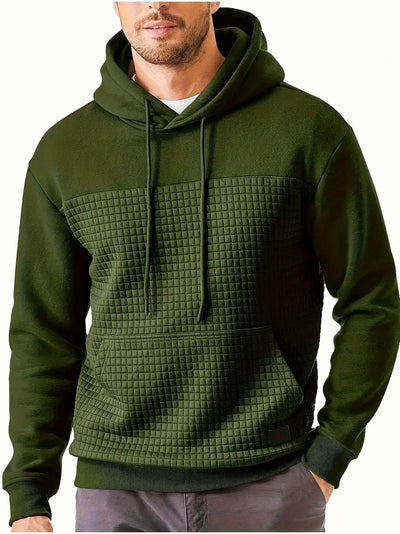 Mack | Textured Knit Hoodie