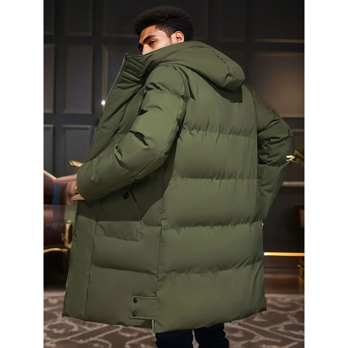 Lee® | Men's winter jacket puffer with hood