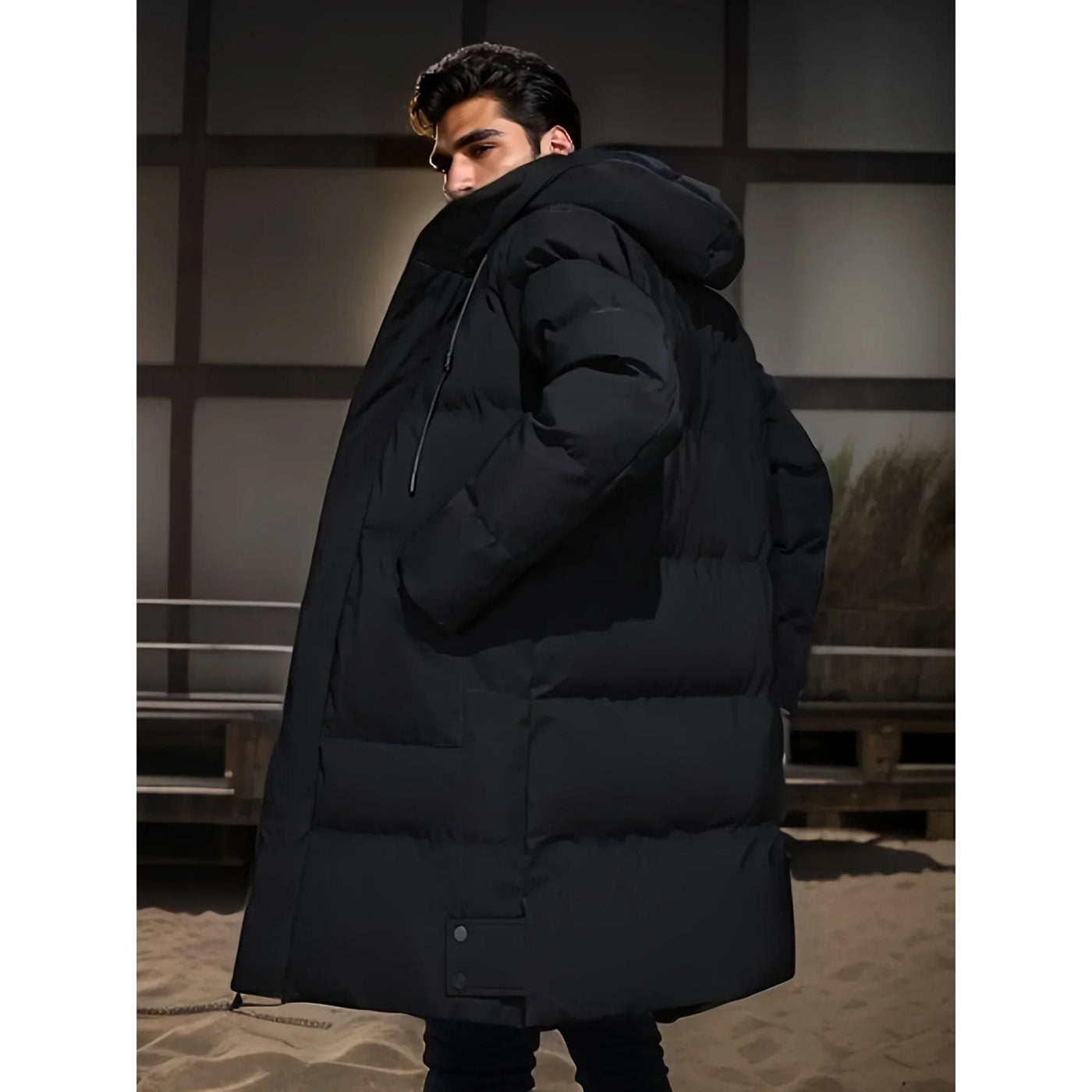 Lee® | Men's winter jacket puffer with hood
