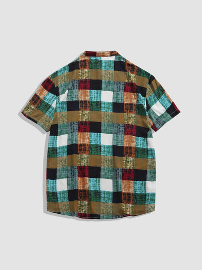 Amalek® | Multi Color Plaid Thin Shirts