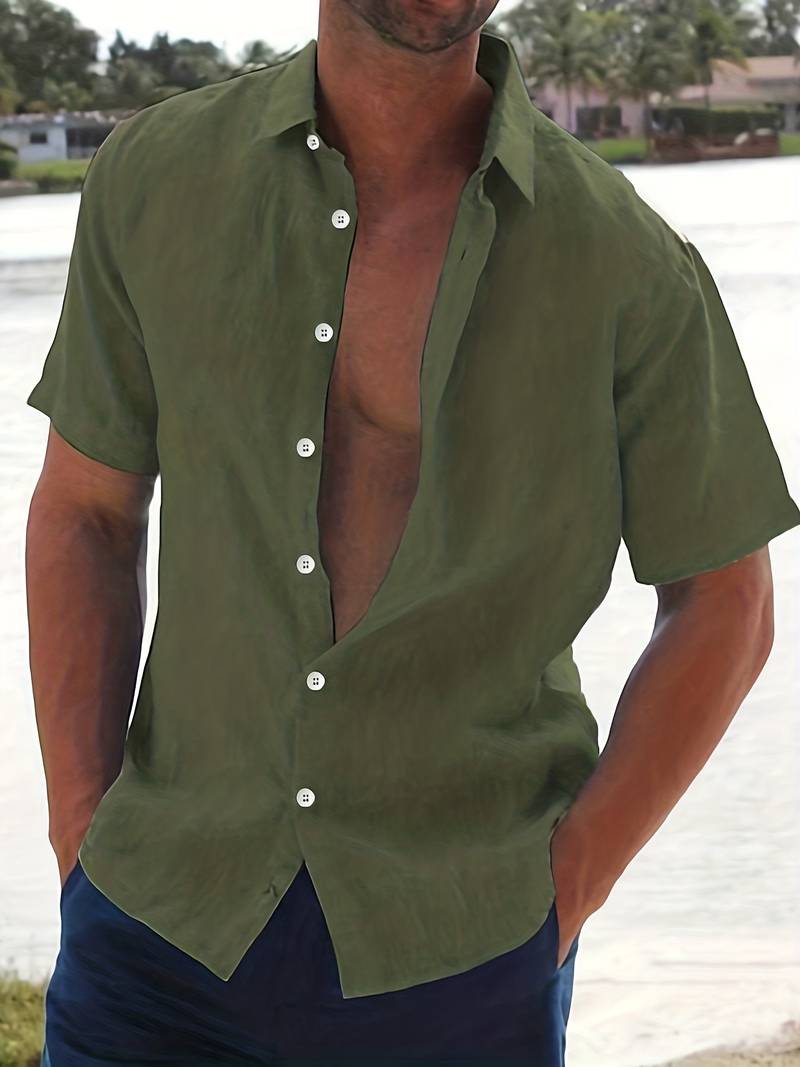 Zaqueo® | Comfortable Short-Sleeved Shirt For Spring