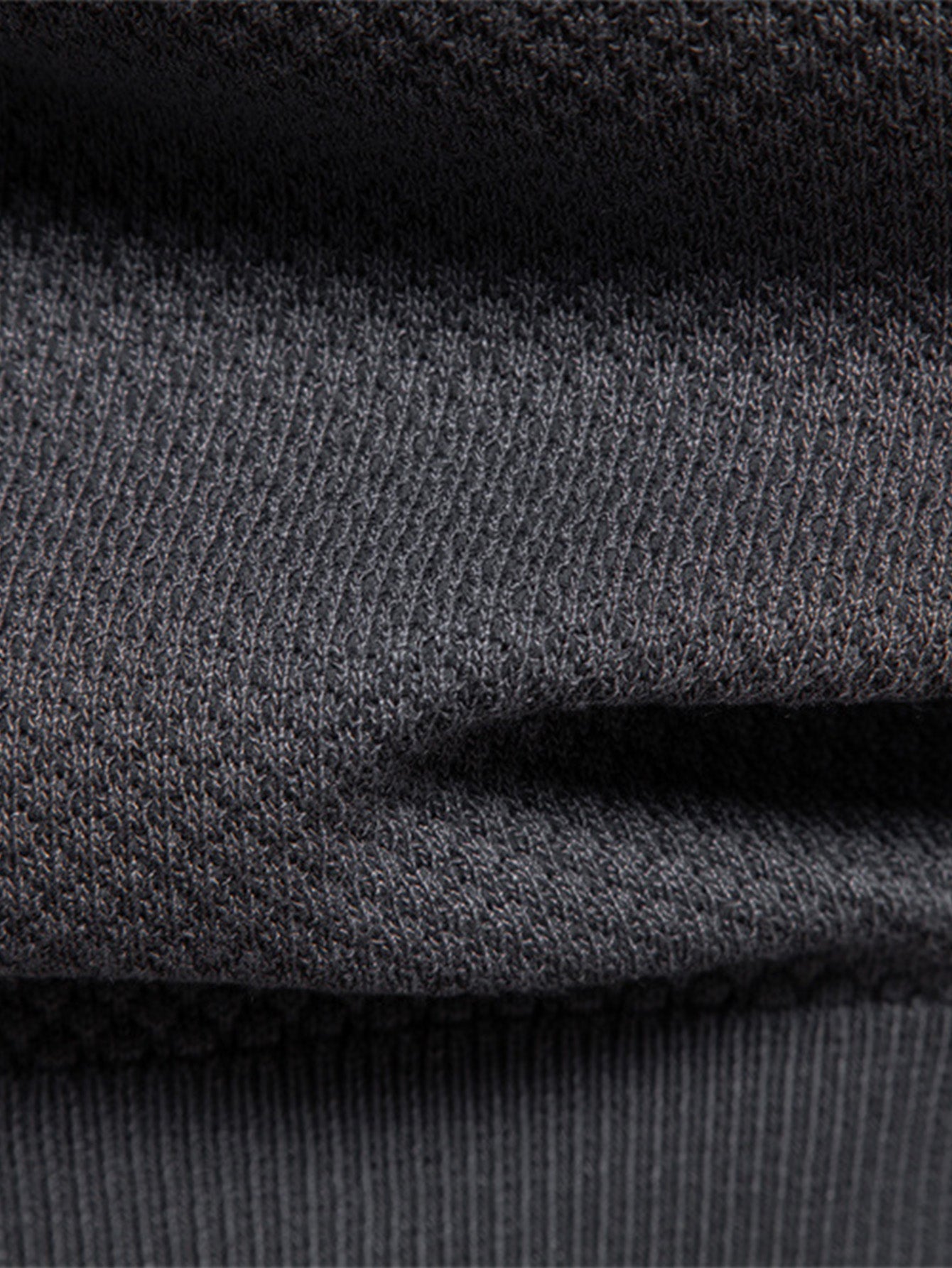 Elton® | Pineapple Texture Knit V Neck Polo