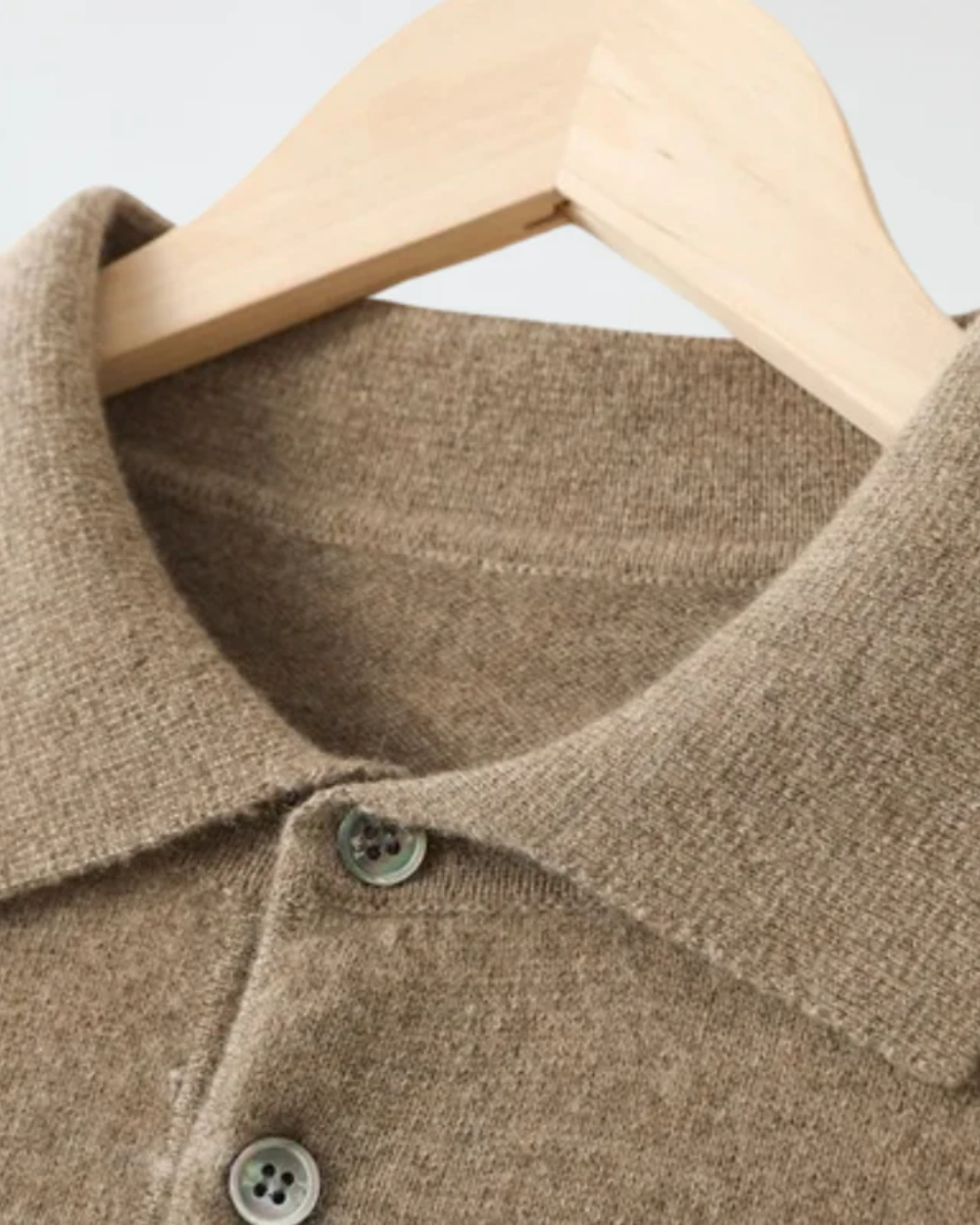 Enzo | Ponza Cashmere Polo Sweater