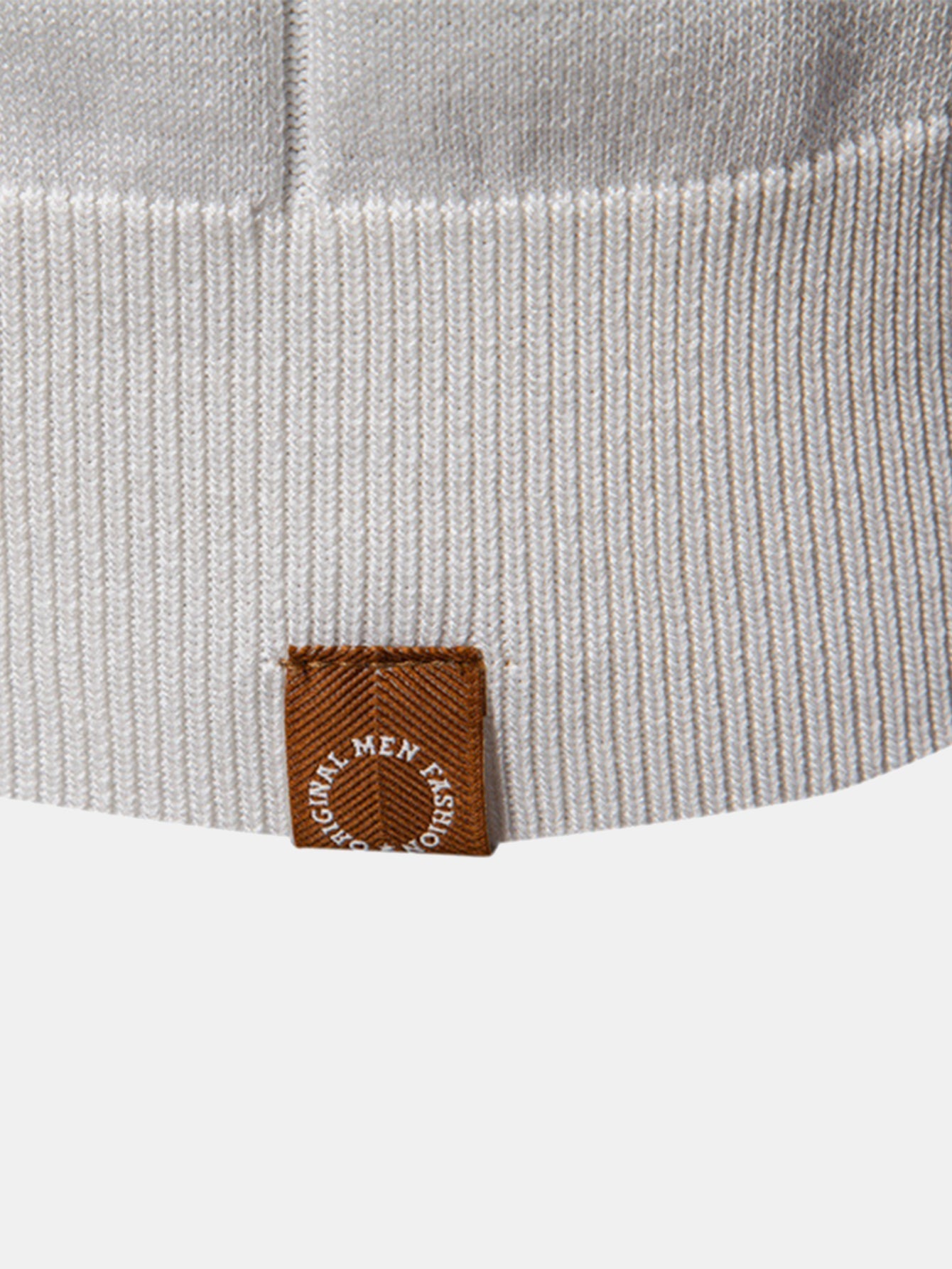 Grayson | Contrast Trim Zipper Knit Polo Shirt