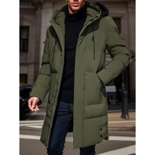 Lee® | Men's winter jacket puffer with hood
