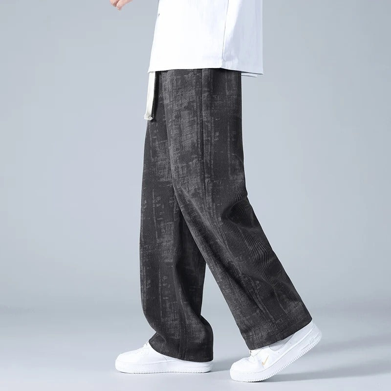 Wenceslao | Bordeaux Corduroy Pants