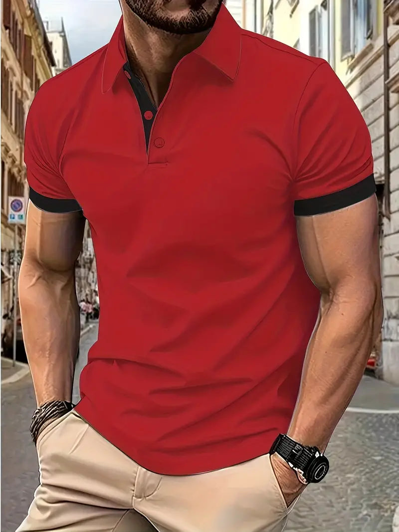 Luke® | Casual Color Block Shirt For Men