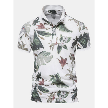 Vance® | Floral Polo Shirt For Men