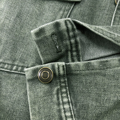 Men's Distressed Denim Jacket