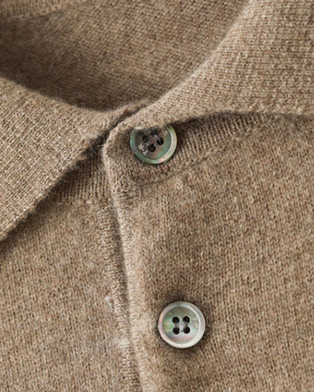 Enzo | Ponza Cashmere Polo Sweater