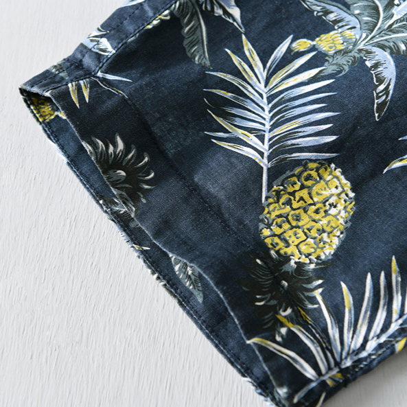 Owen | Havana Linen Tropical Shorts