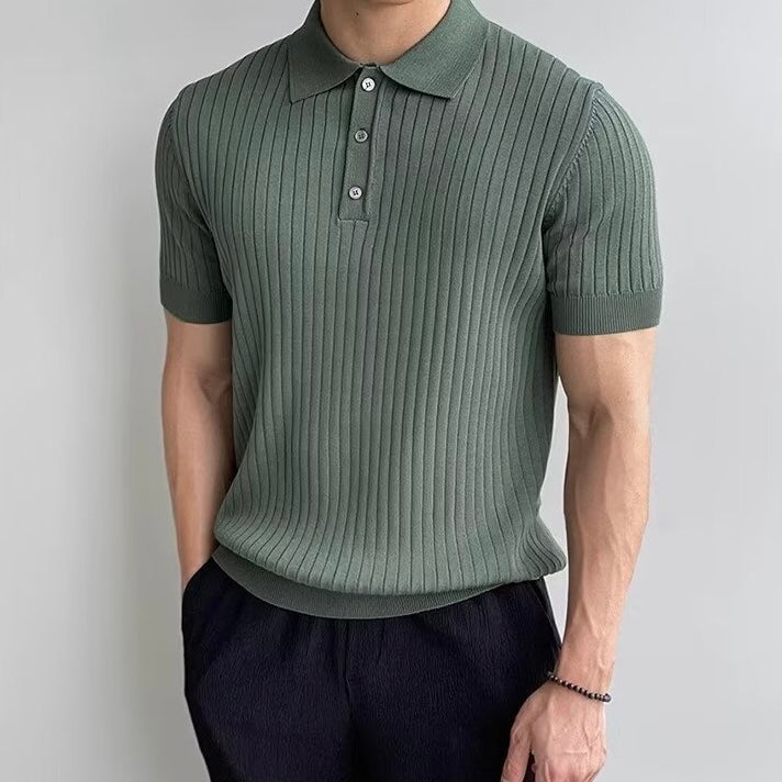 Artemi® | GIMCHEON Knitted Polo Shirt