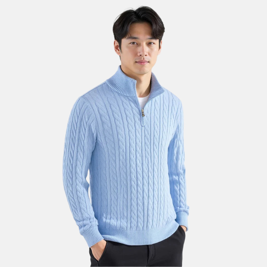 Zane® | Luxury Sweater With Zipper