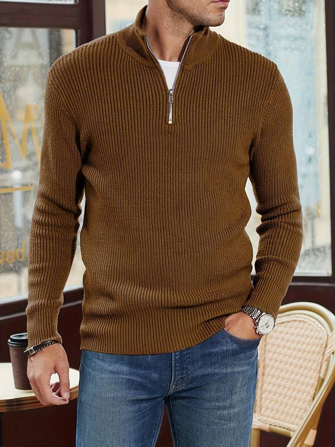 Aldred® | Alpha Zip Trui