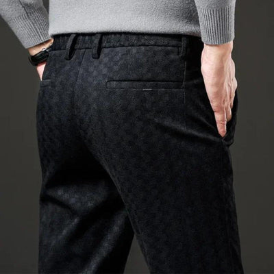 Orestes® | Corduroy Check Trousers