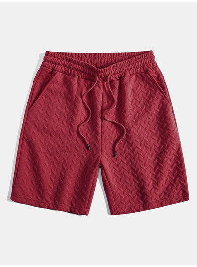 Ademar® | 3 Pieces Geometric Jacquard Shorts